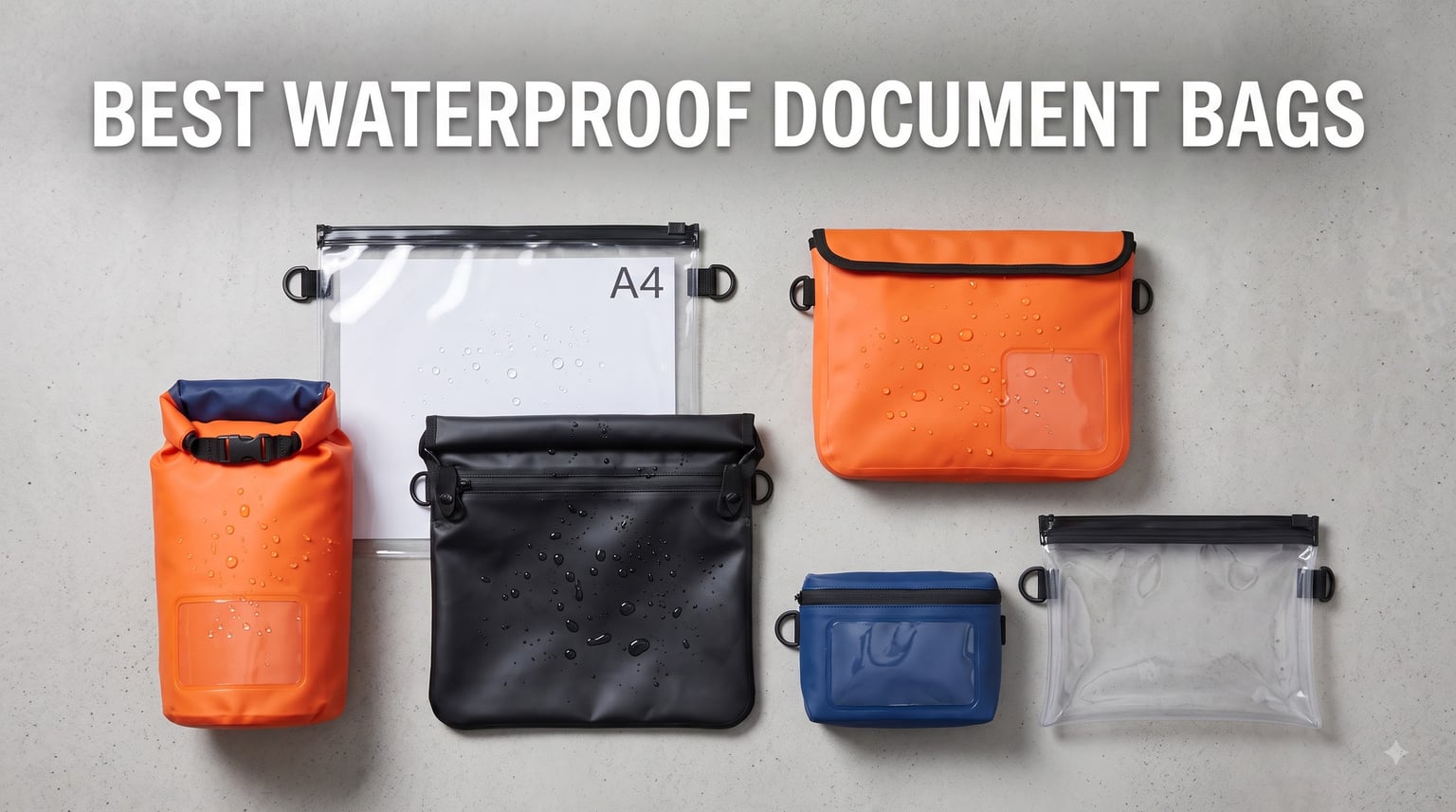 best waterproof document bags
