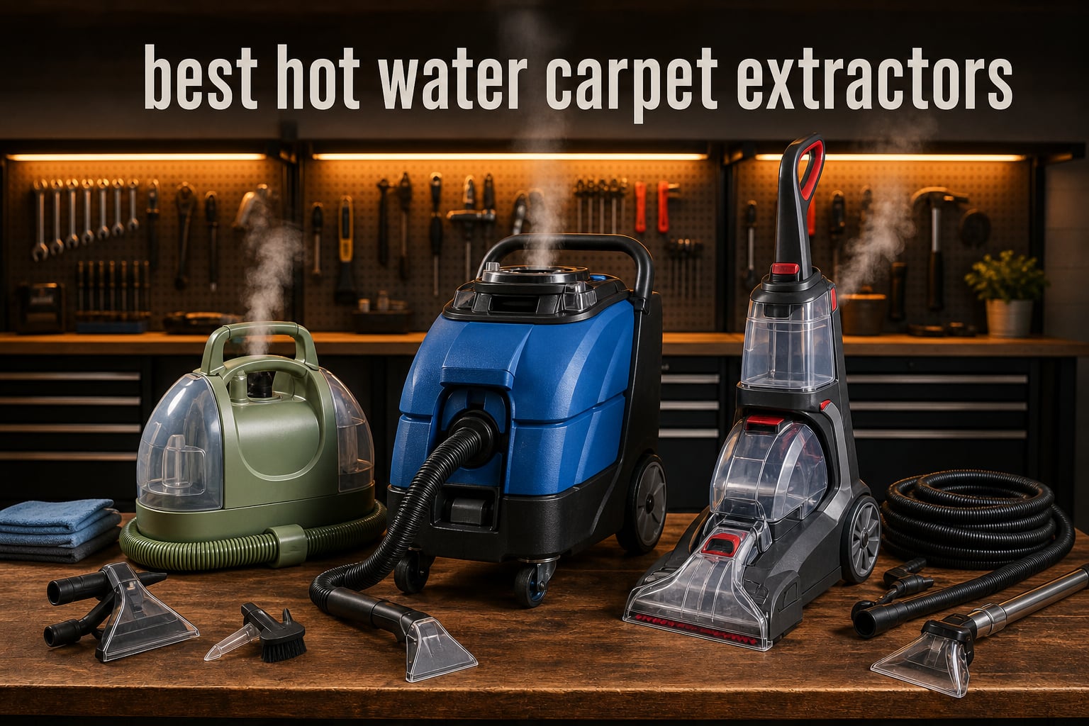 best hot water carpet extractors