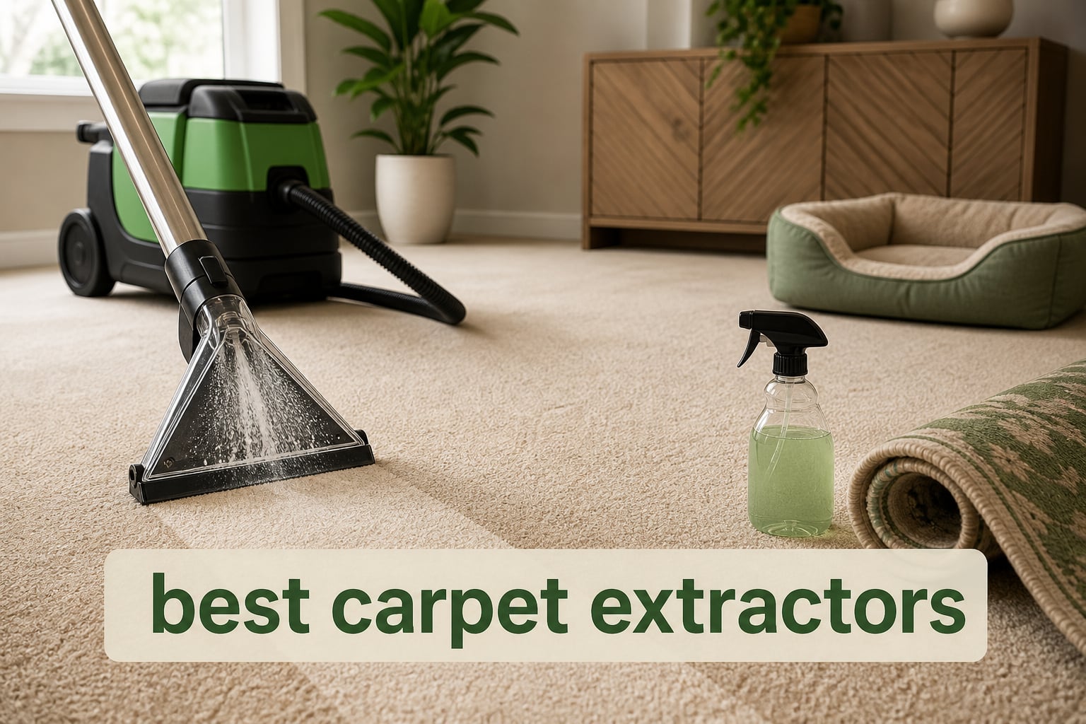 best carpet extractors