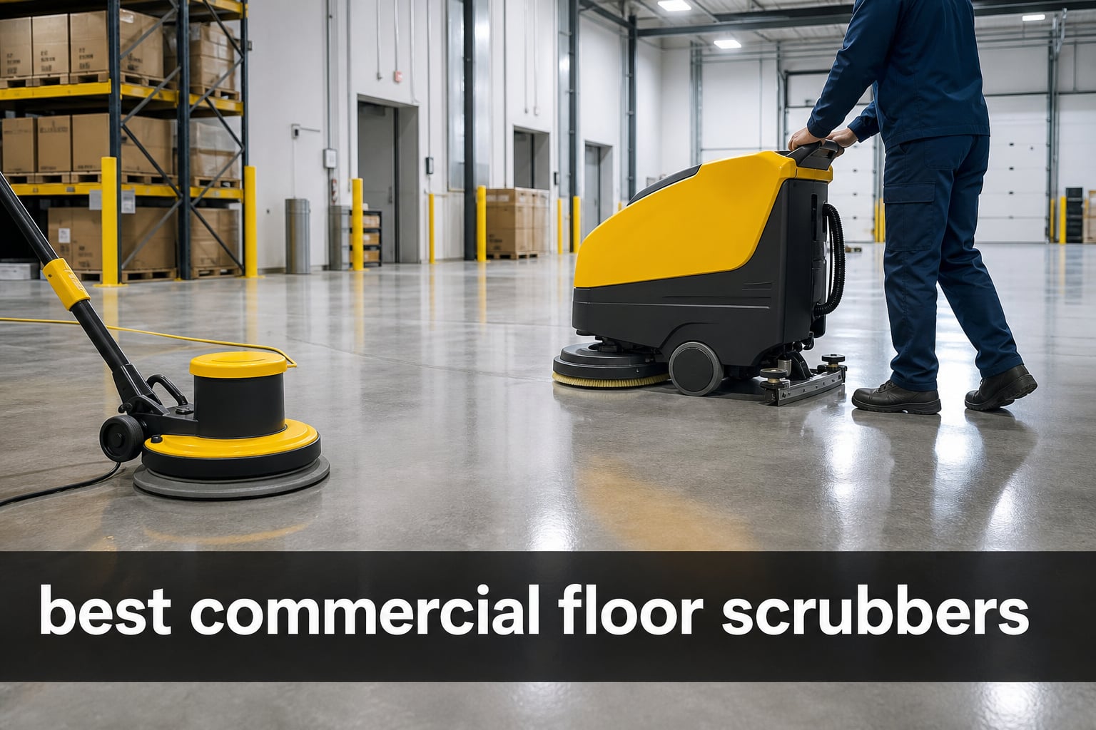 best commercial floor scrubbers