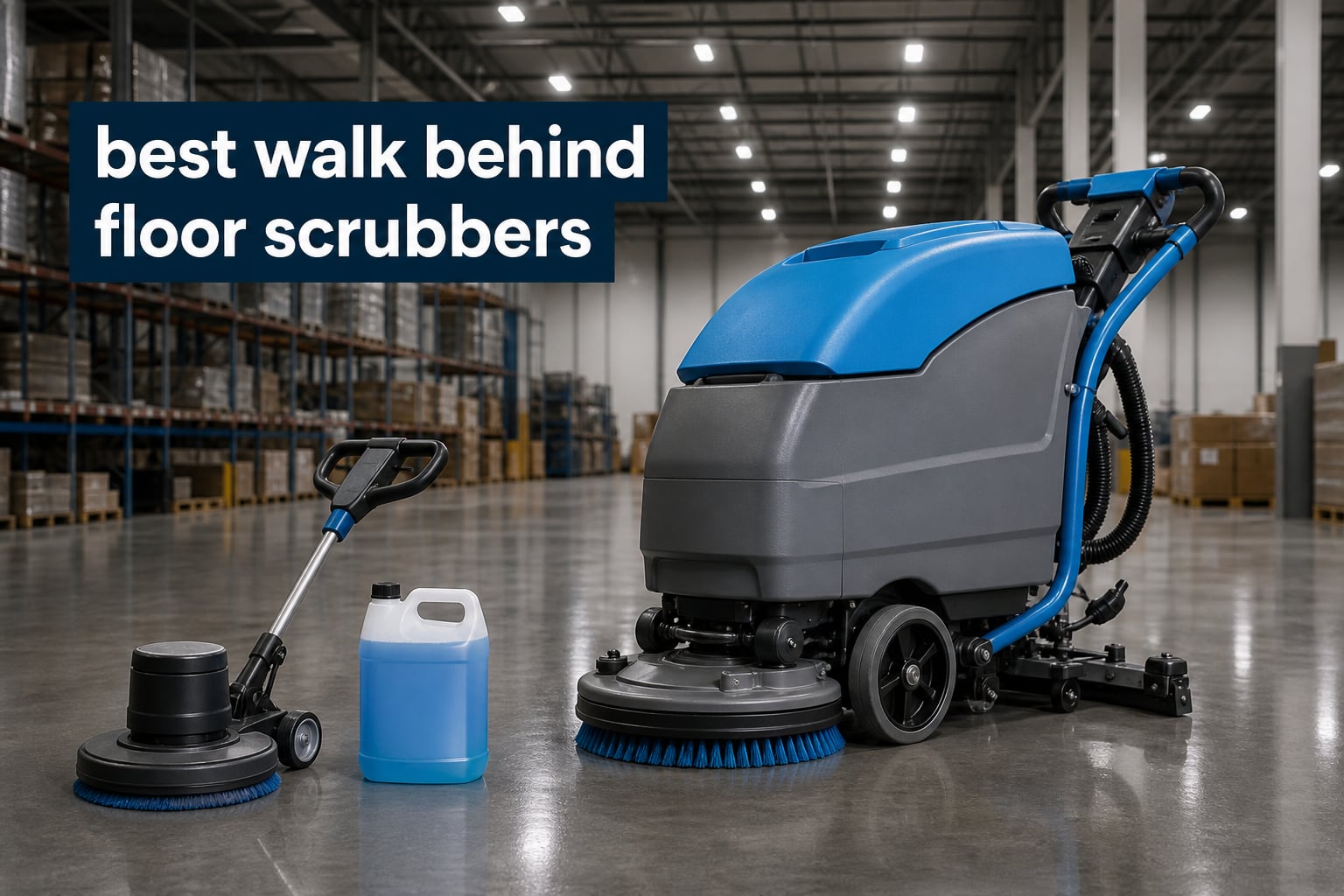 best walk behind floor scrubbers