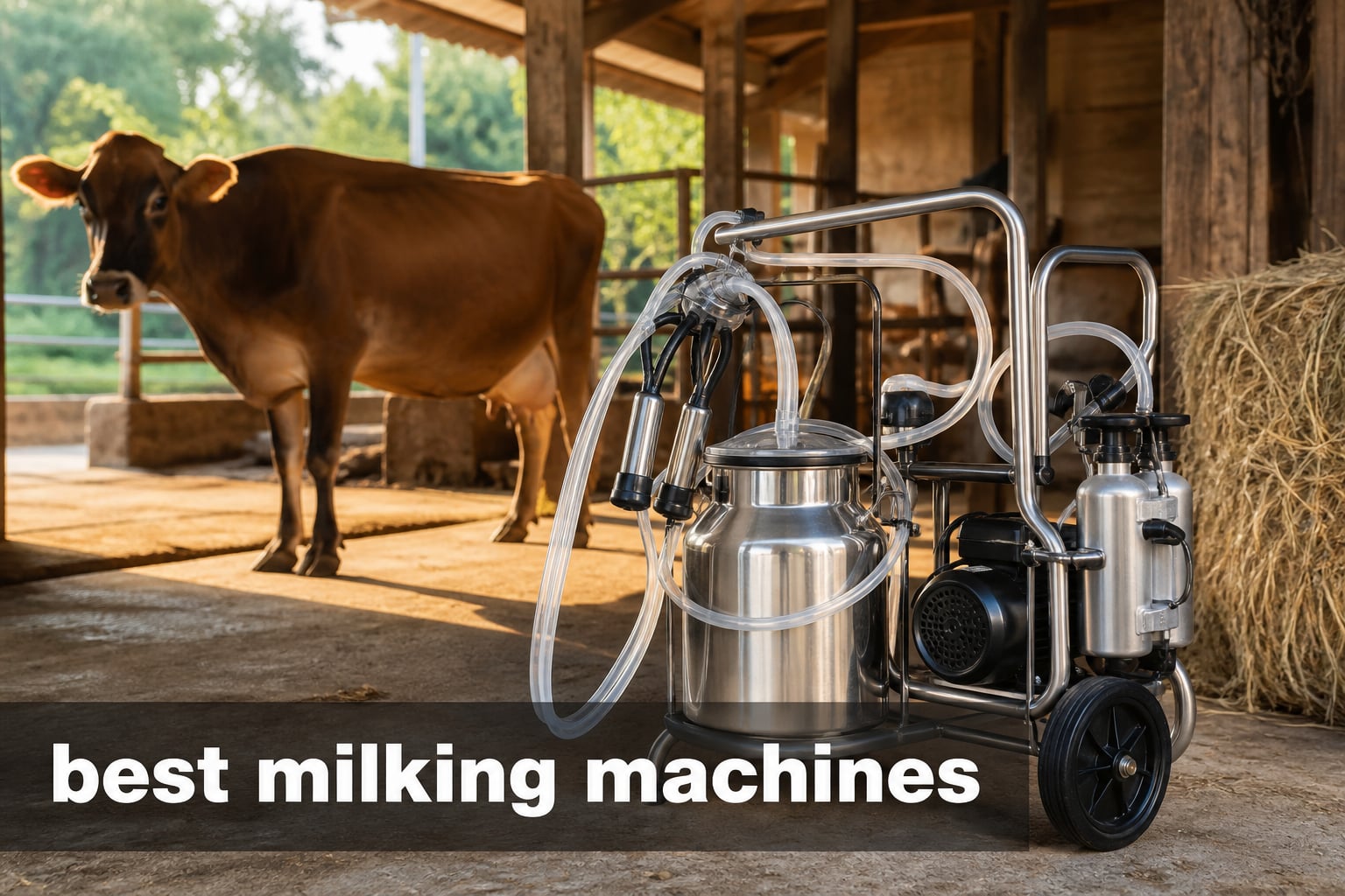 best milking machines