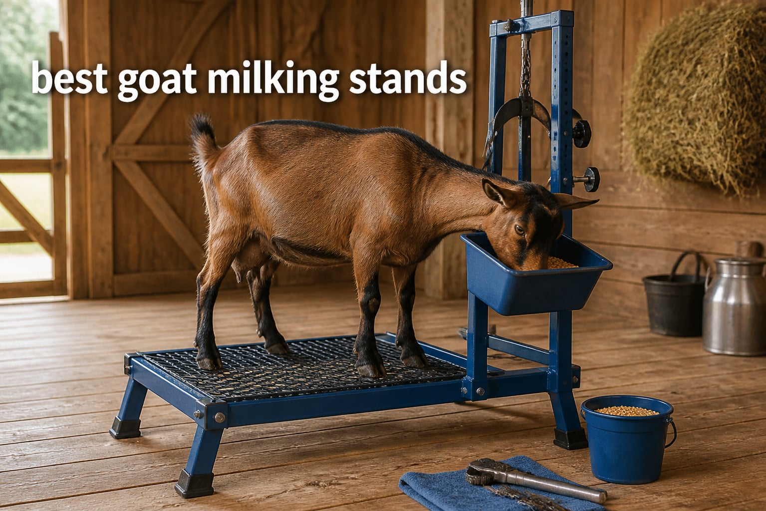 best goat milking stands