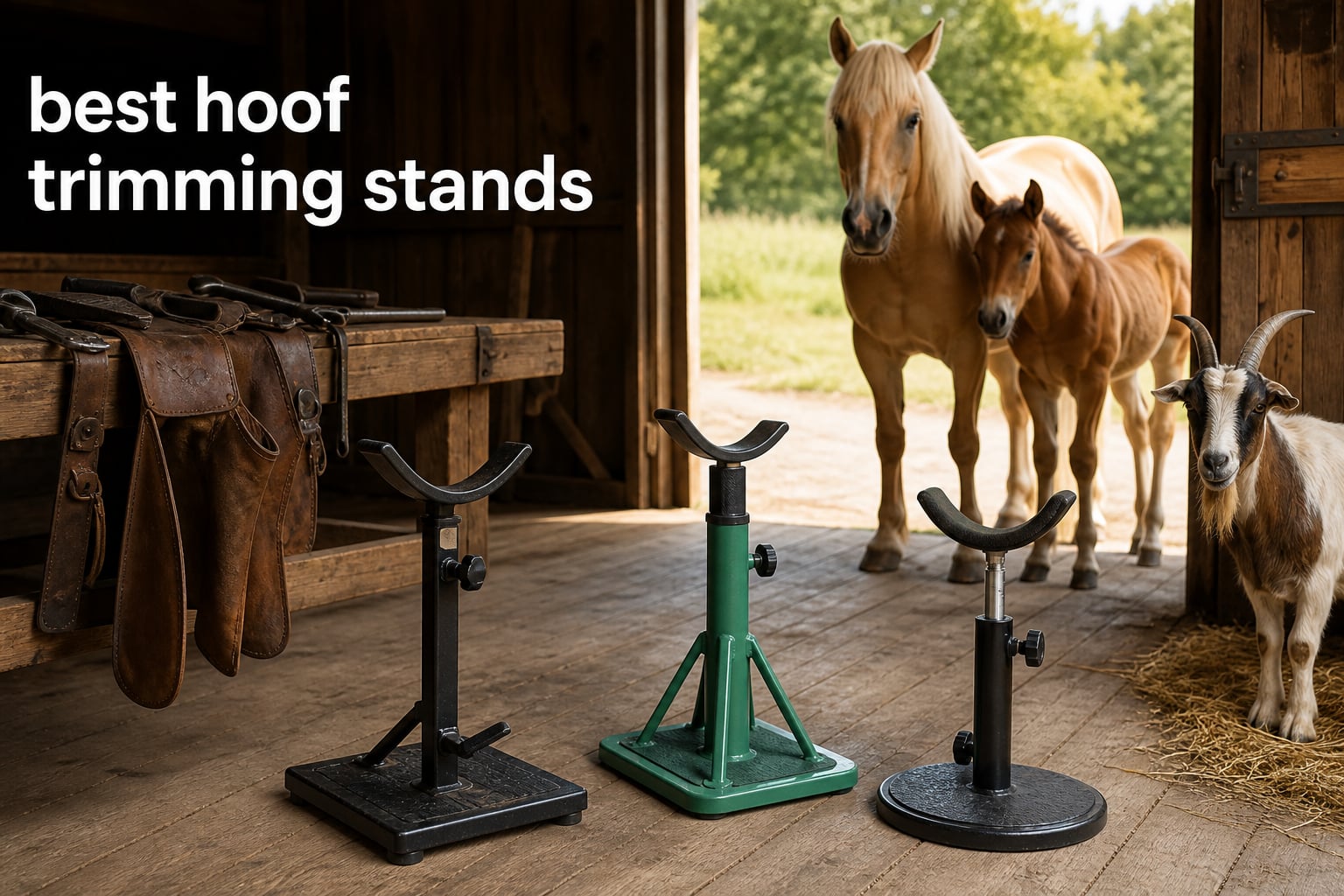 best hoof trimming stands