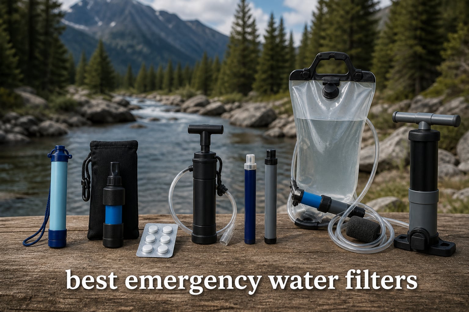 best emergency water filters