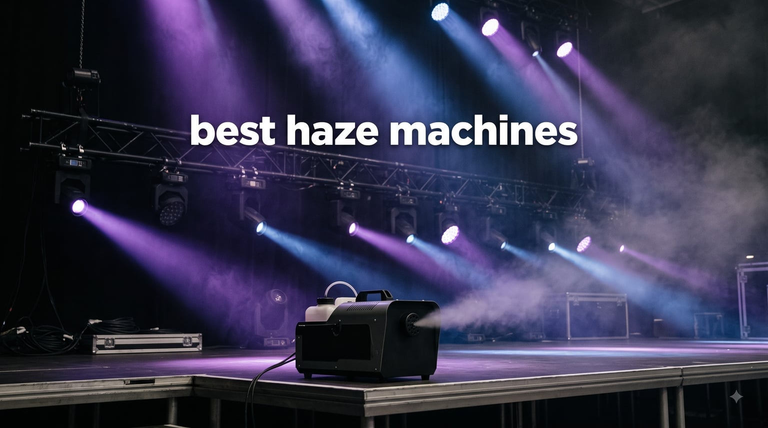 best haze machines