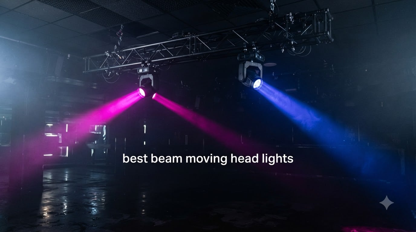 best beam moving head lights