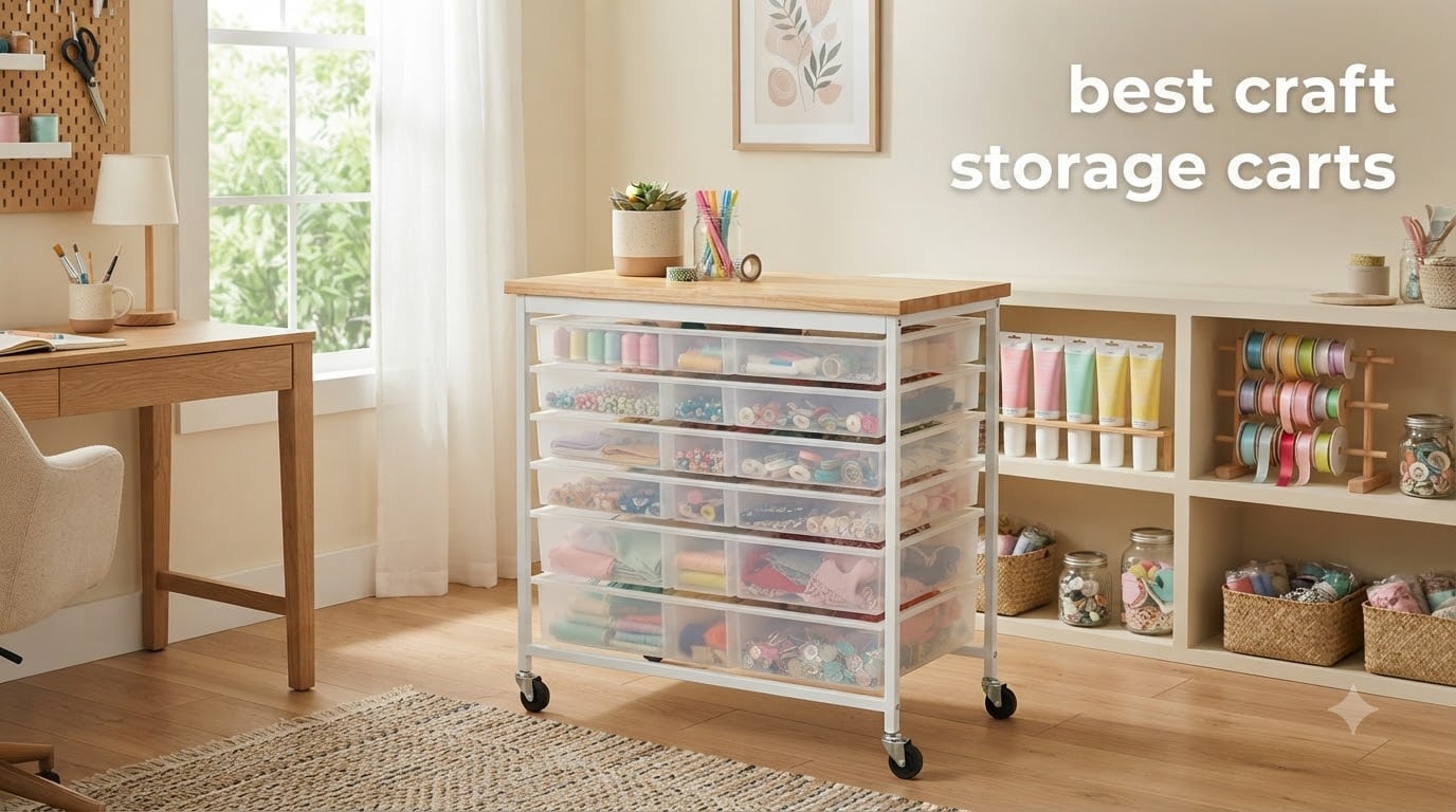 best craft storage carts