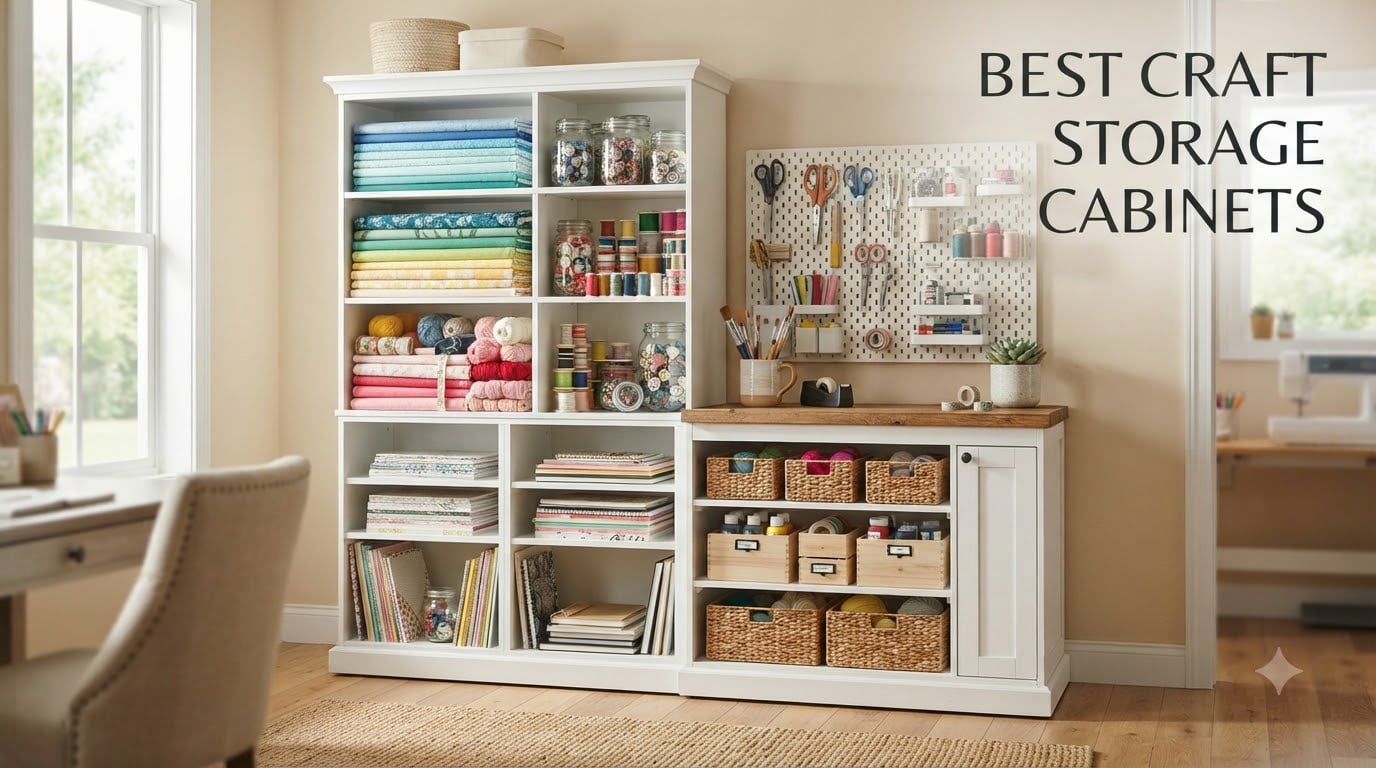 best craft storage cabinets