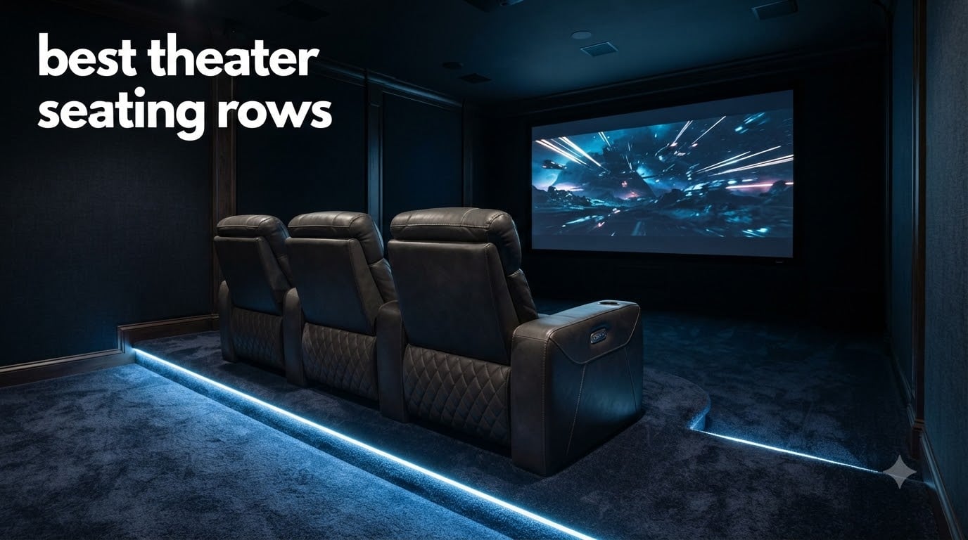best theater seating rows