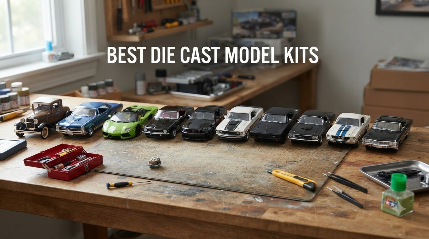 best die cast model kits