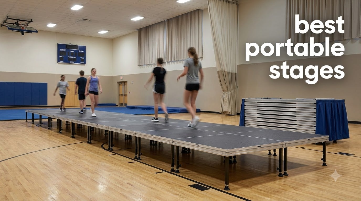 best portable stages