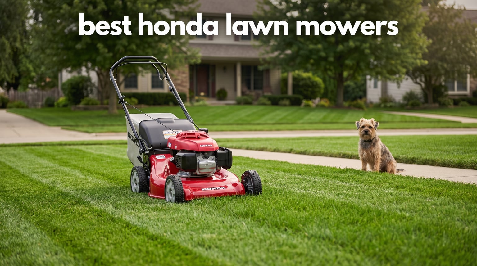 best honda lawn mowers