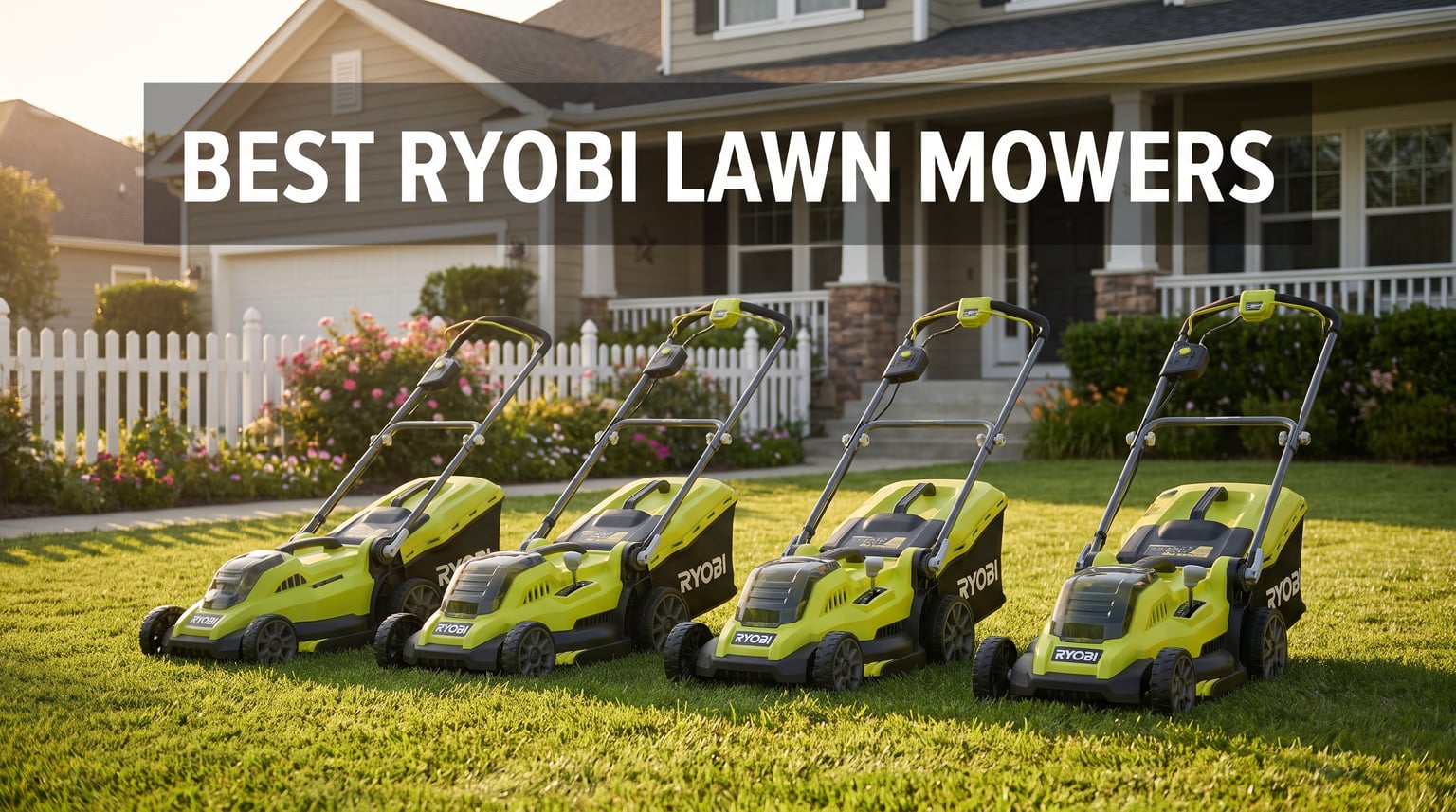 best ryobi lawn mowers