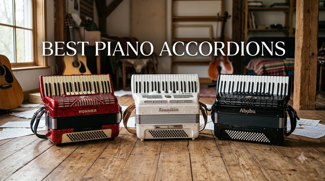 best piano accordions