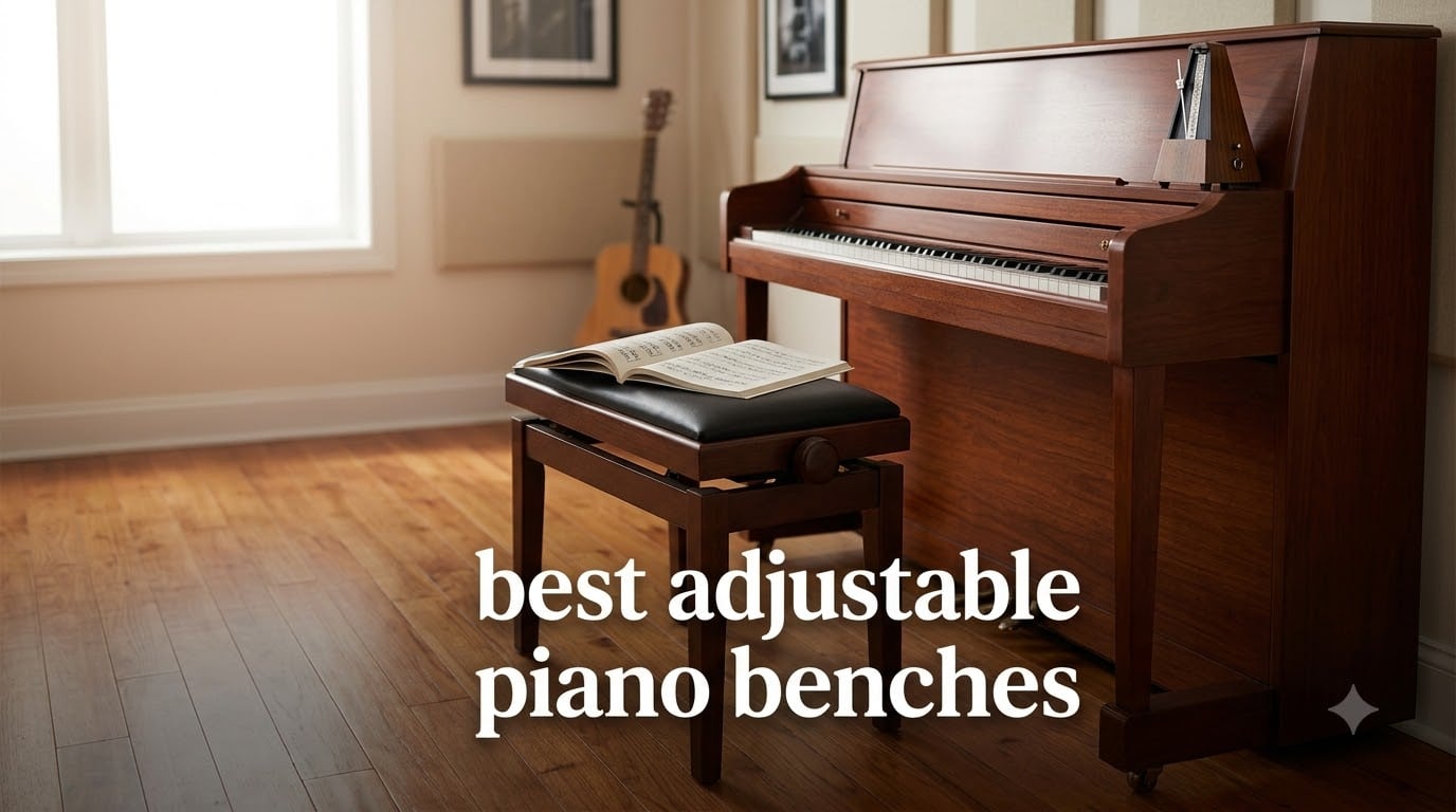 best adjustable piano benches