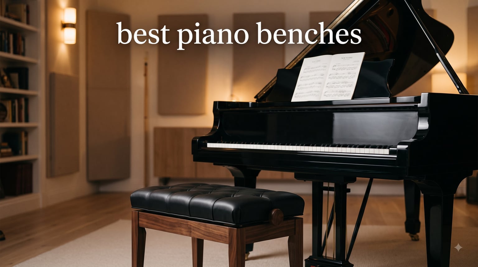 best piano benches
