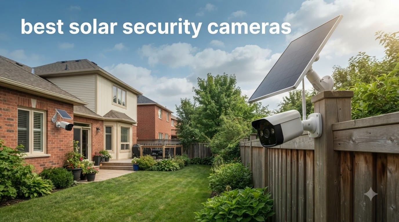 best solar security cameras