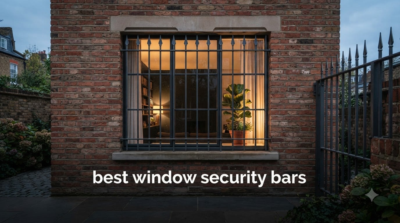 best window security bars