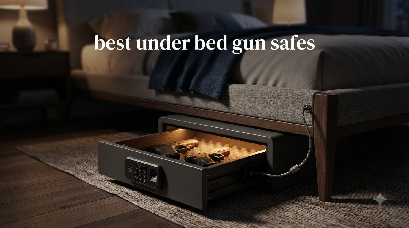 best under bed gun safes