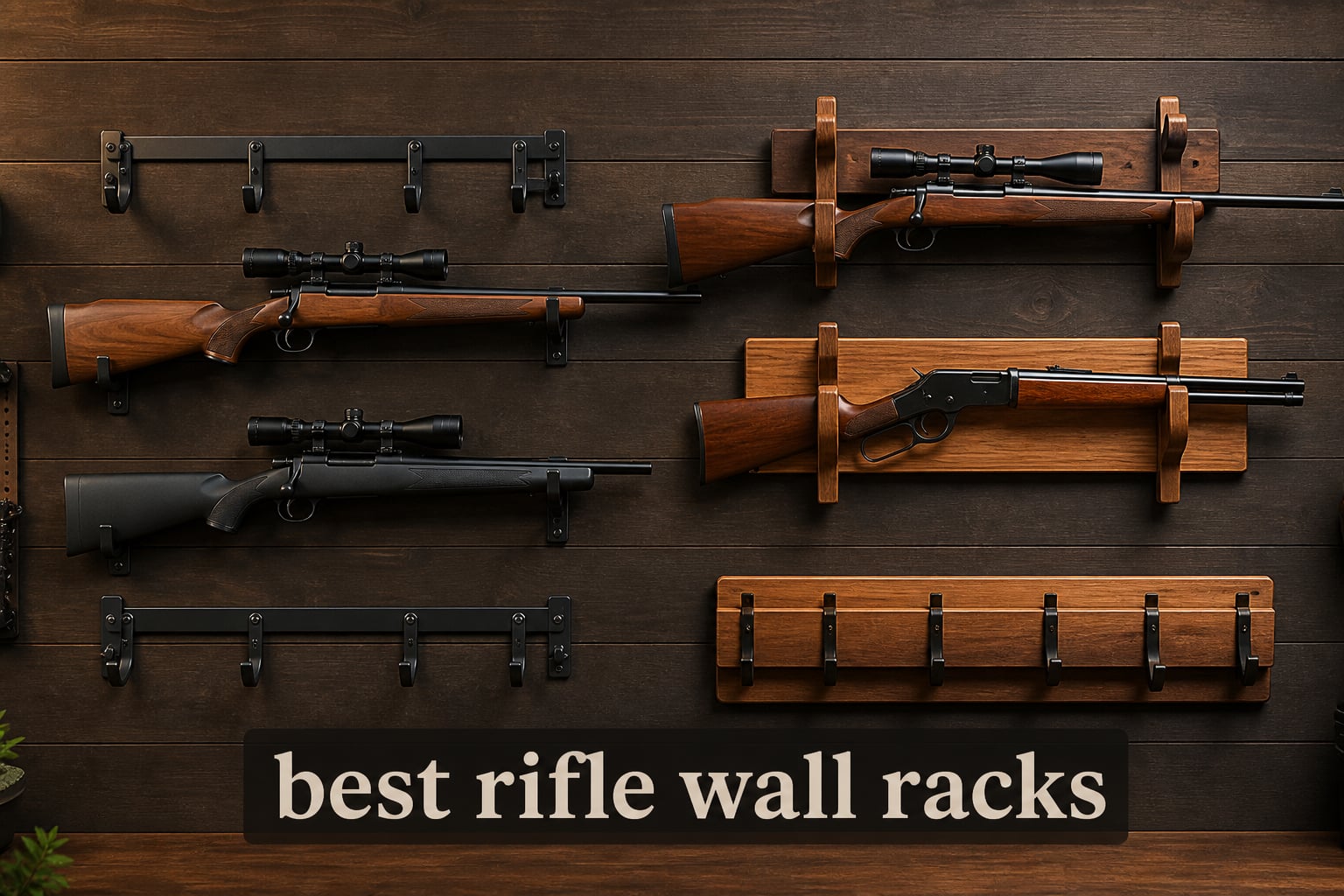 best rifle wall racks