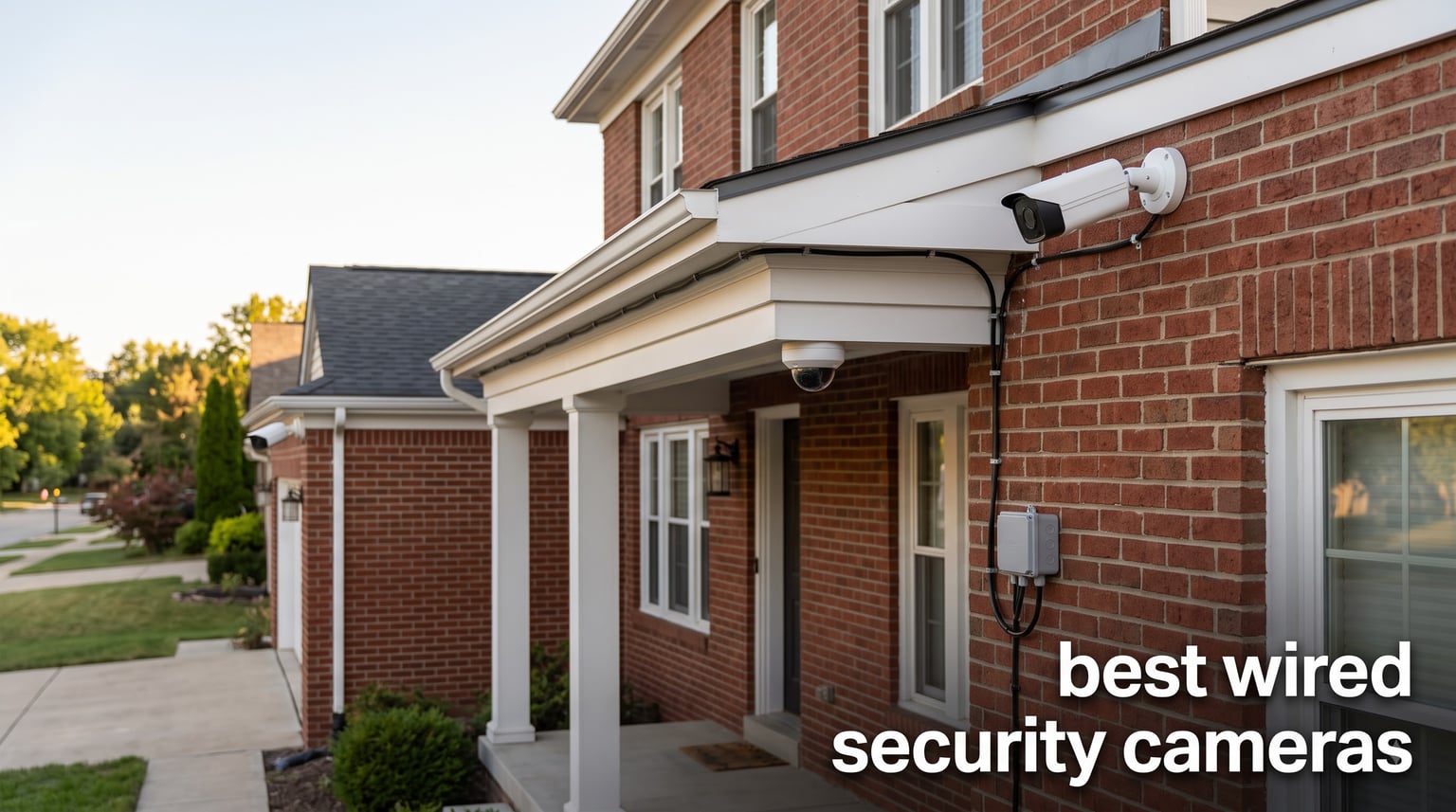 best wired security cameras