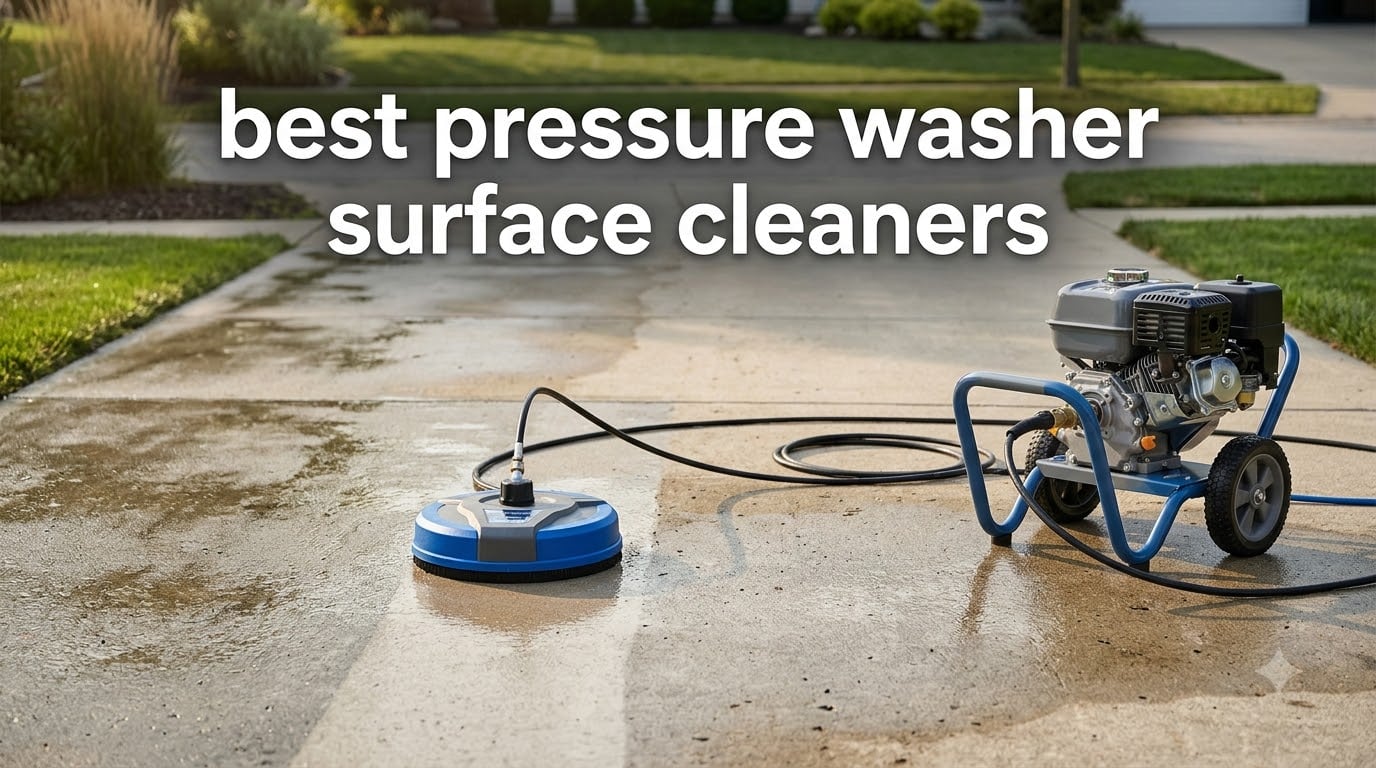 best pressure washer surface cleaners
