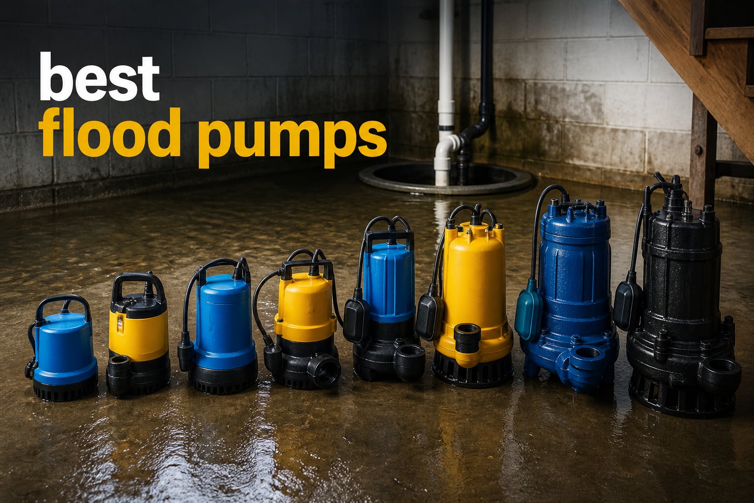 best flood pumps