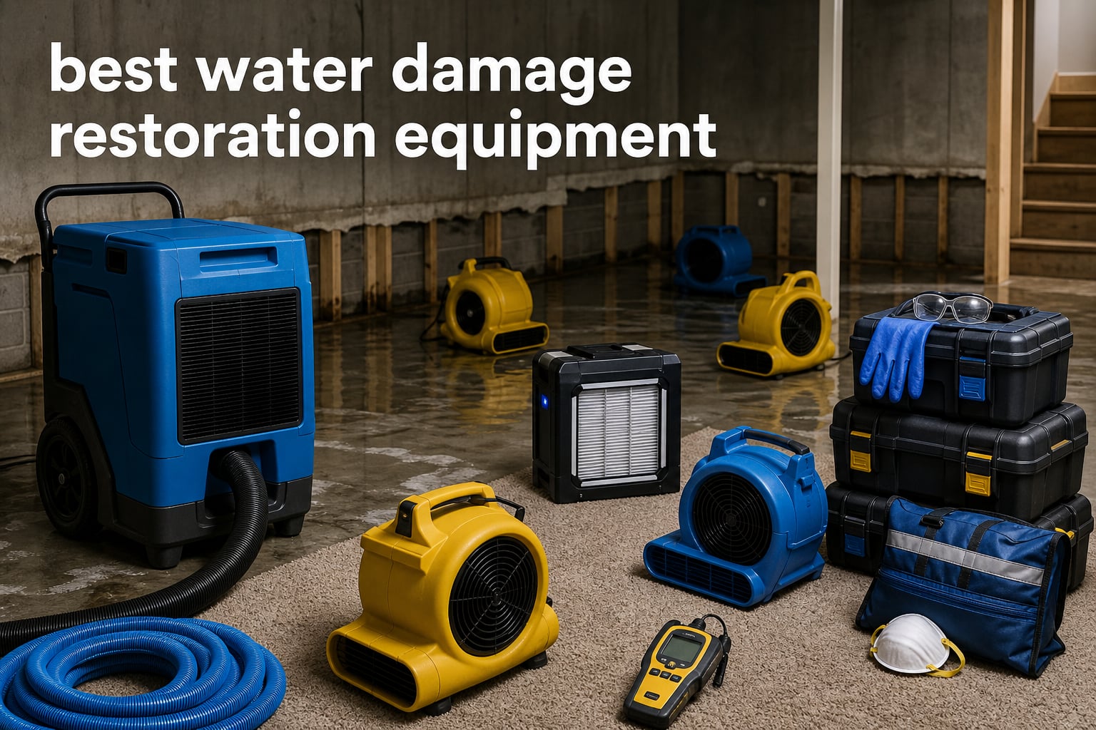 best water damage restoration equipment