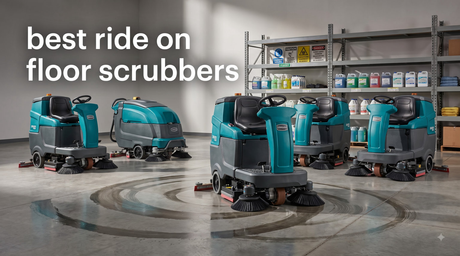 best ride on floor scrubbers