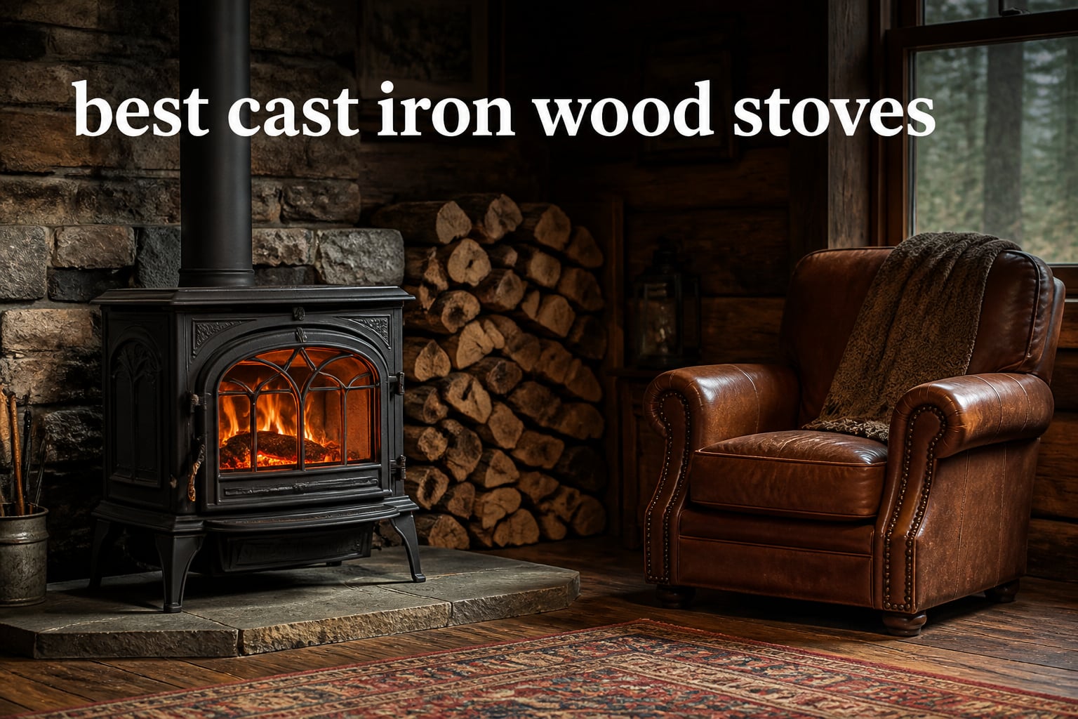 best cast iron wood stoves