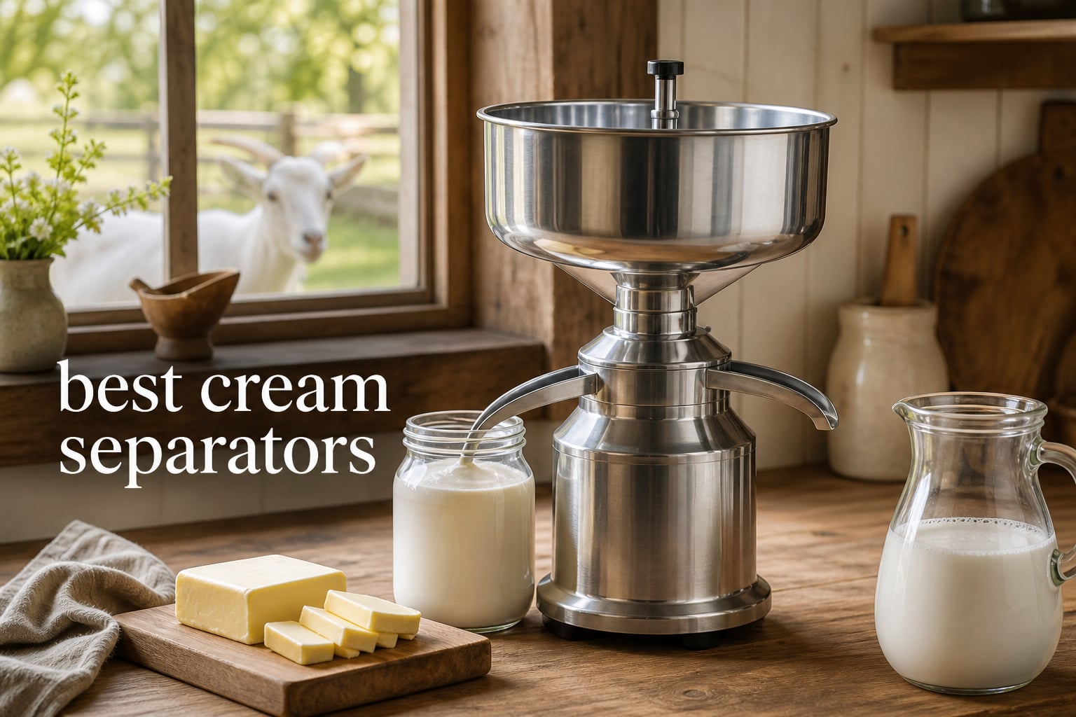 best cream separators