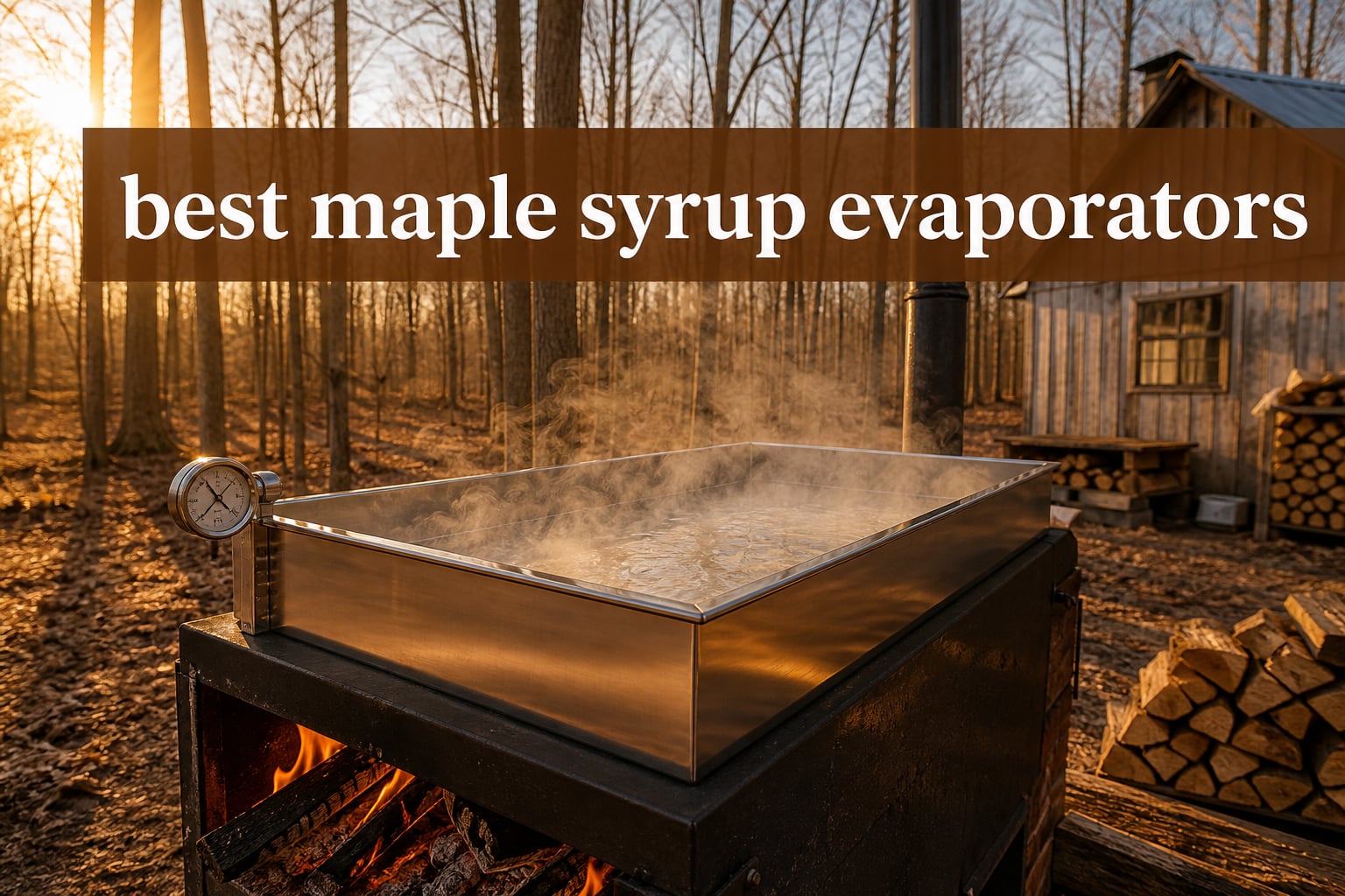 best maple syrup evaporators