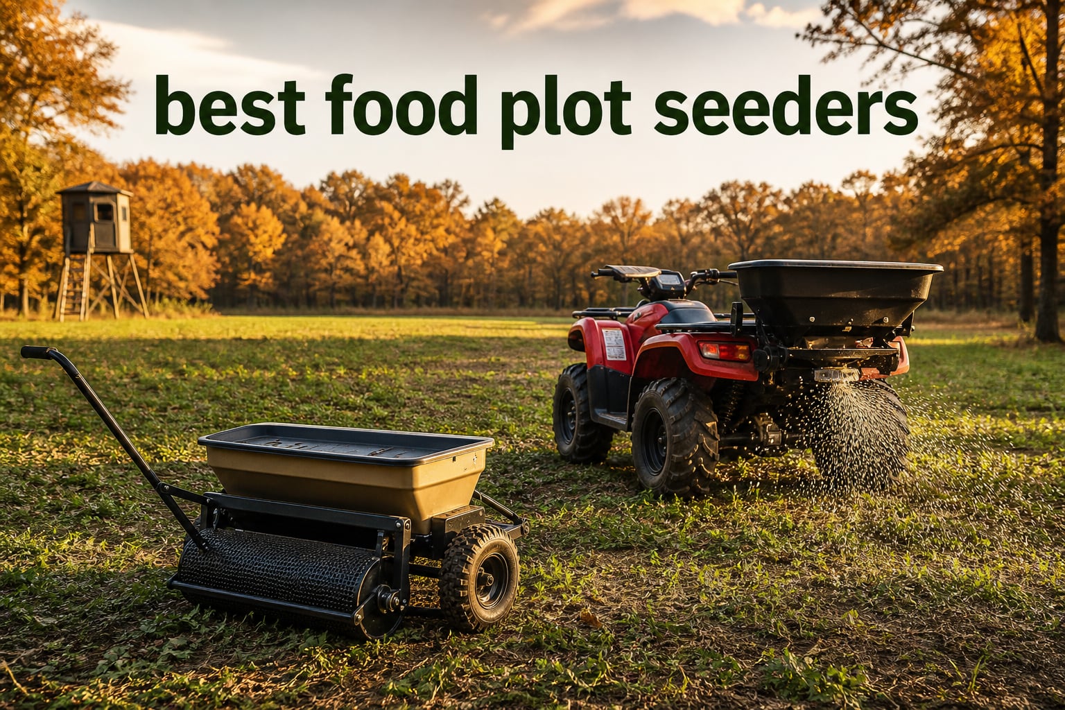 best food plot seeders