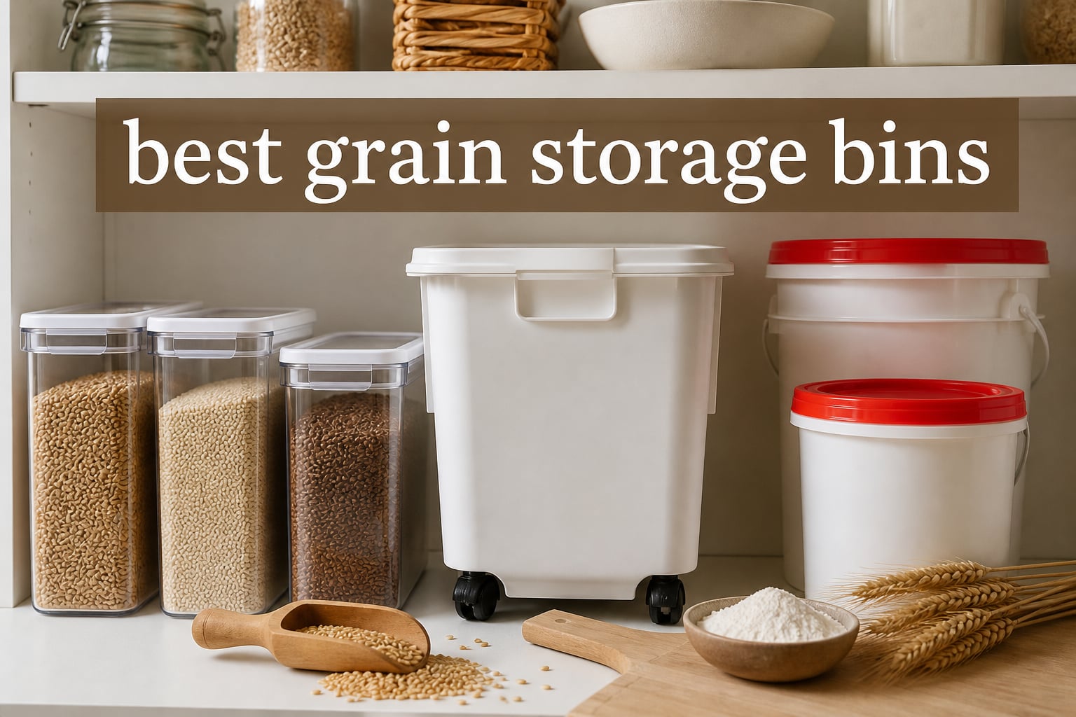best grain storage bins