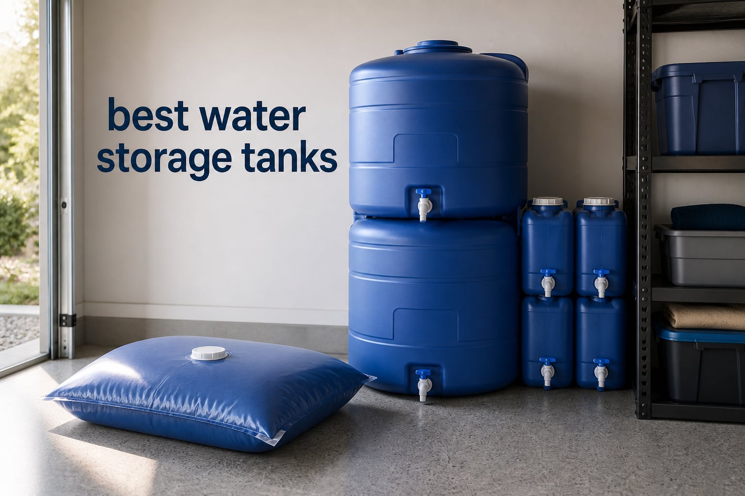 best water storage tanks