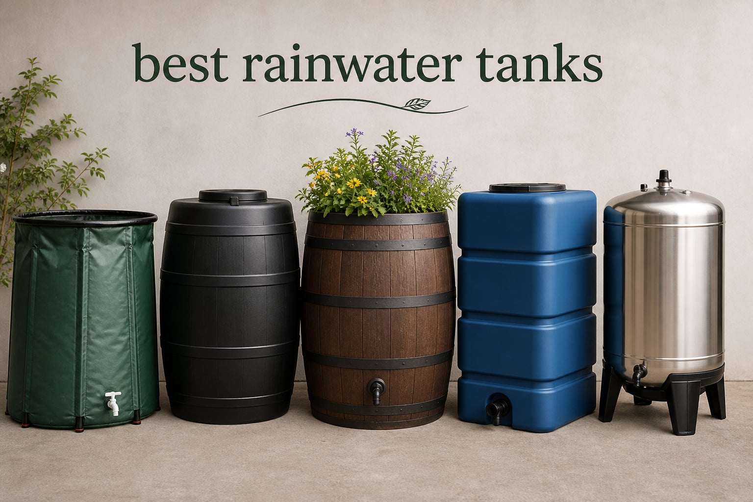 best rainwater tanks