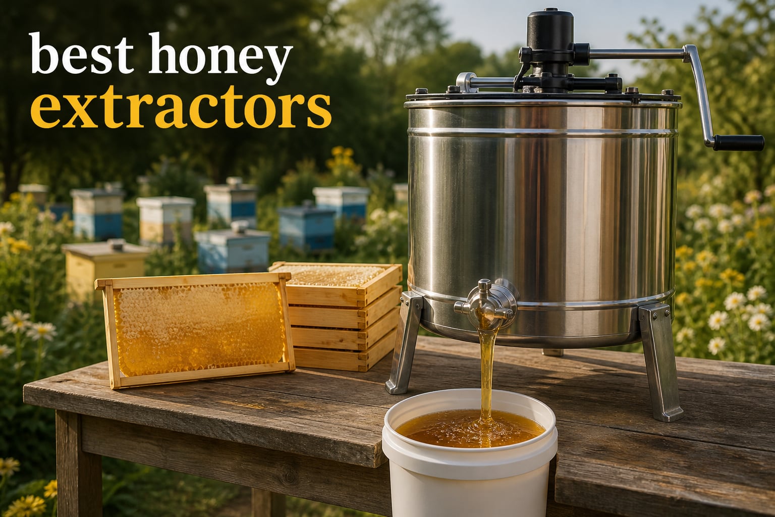 best honey extractors