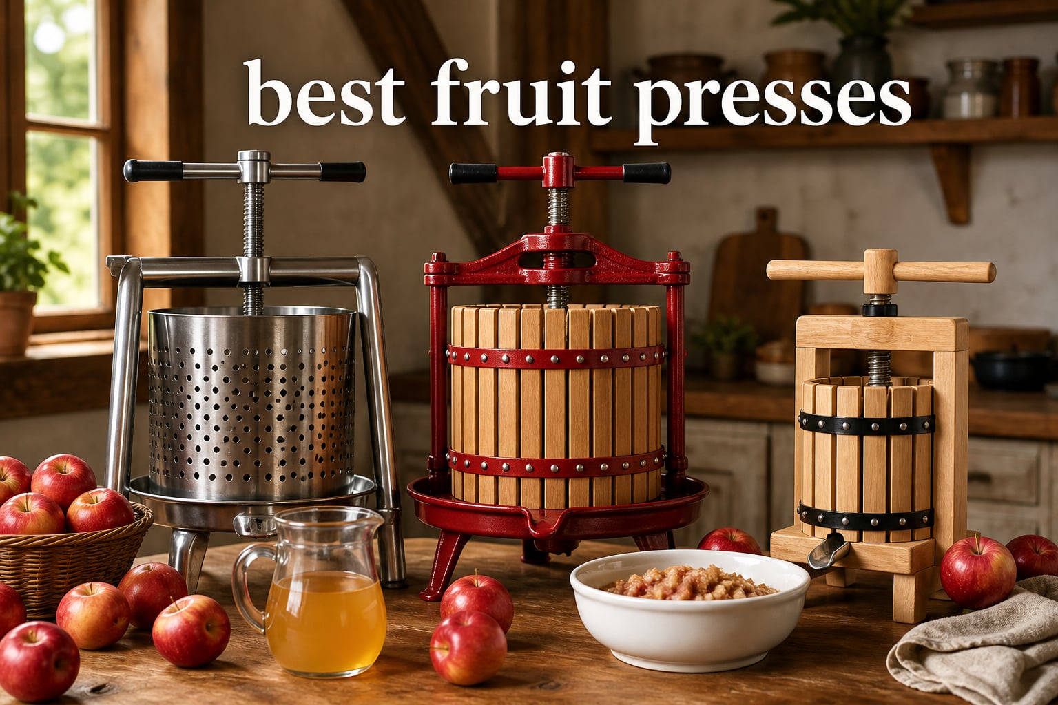 best fruit presses