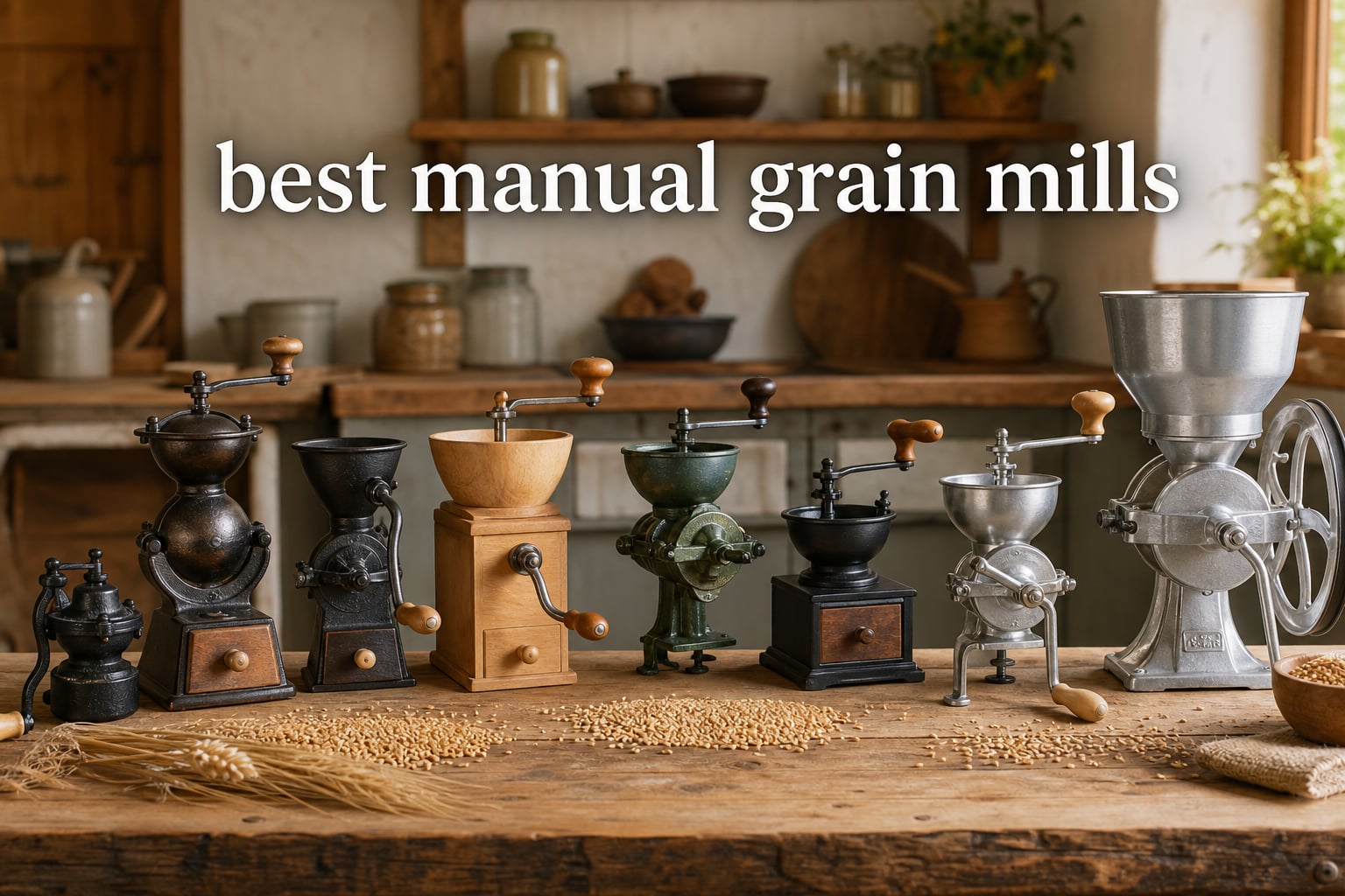 best manual grain mills