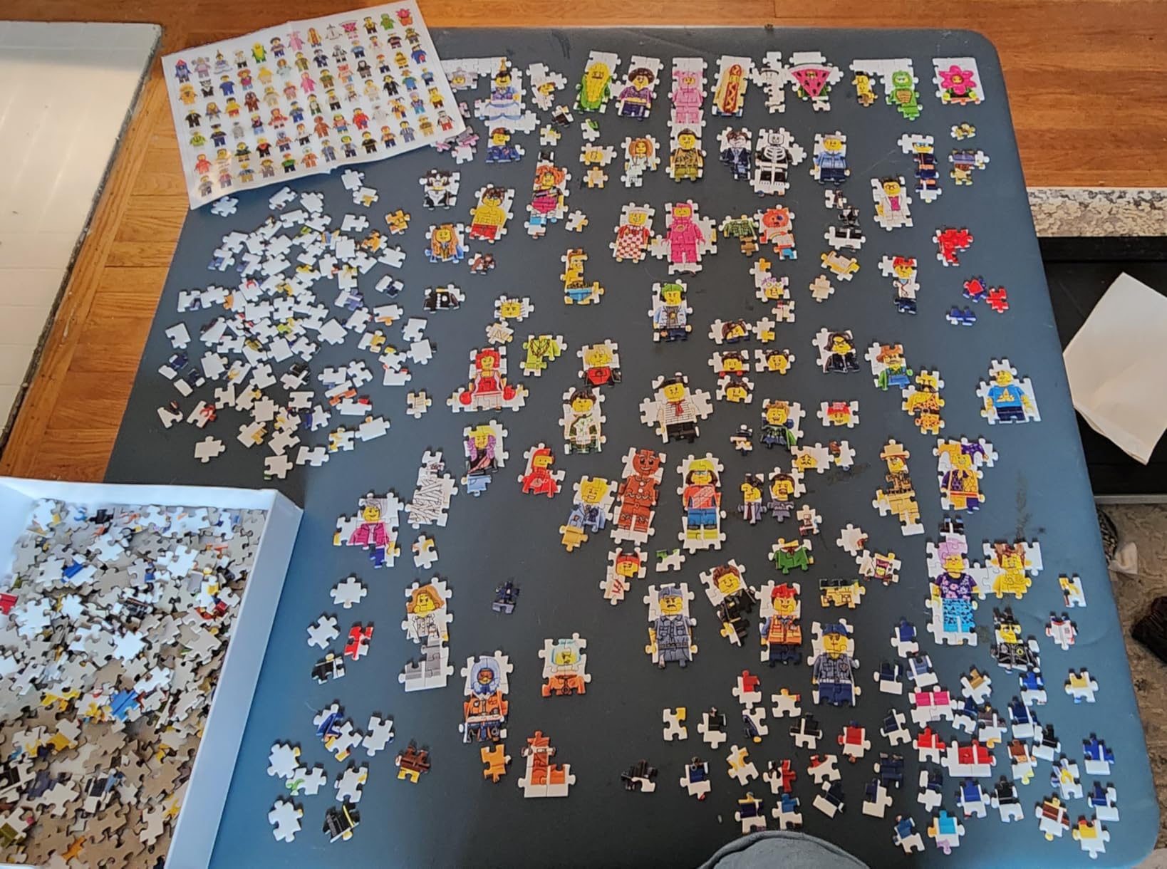 LEGO Minifigure 1000-Piece Jigsaw Puzzle customer photo 2