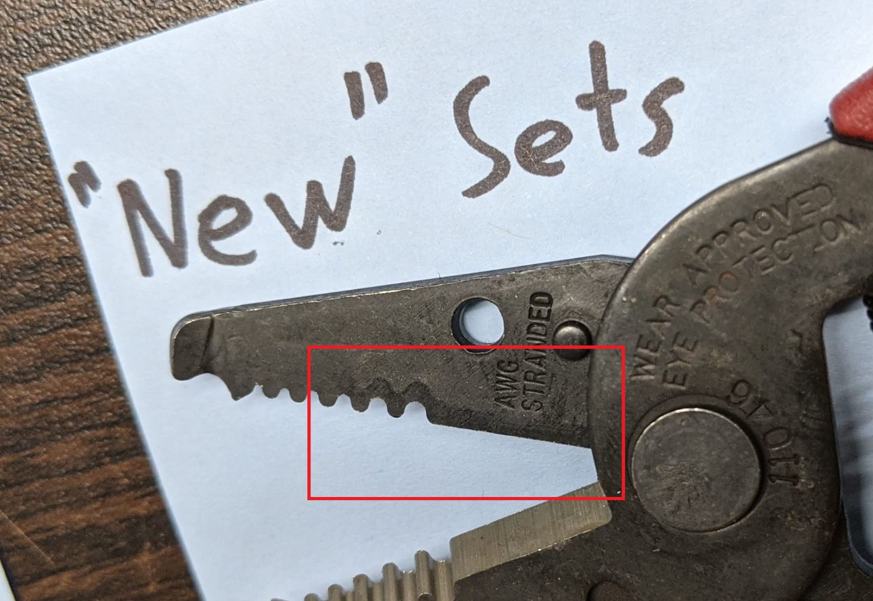 Klein Tools 11046 Wire Stripper, Wire Cutter, Made in USA, Stripping/Cutting Tool for 16-26 AWG Stranded, Compact Nose with Precision-ground Stripping Holes customer photo 2