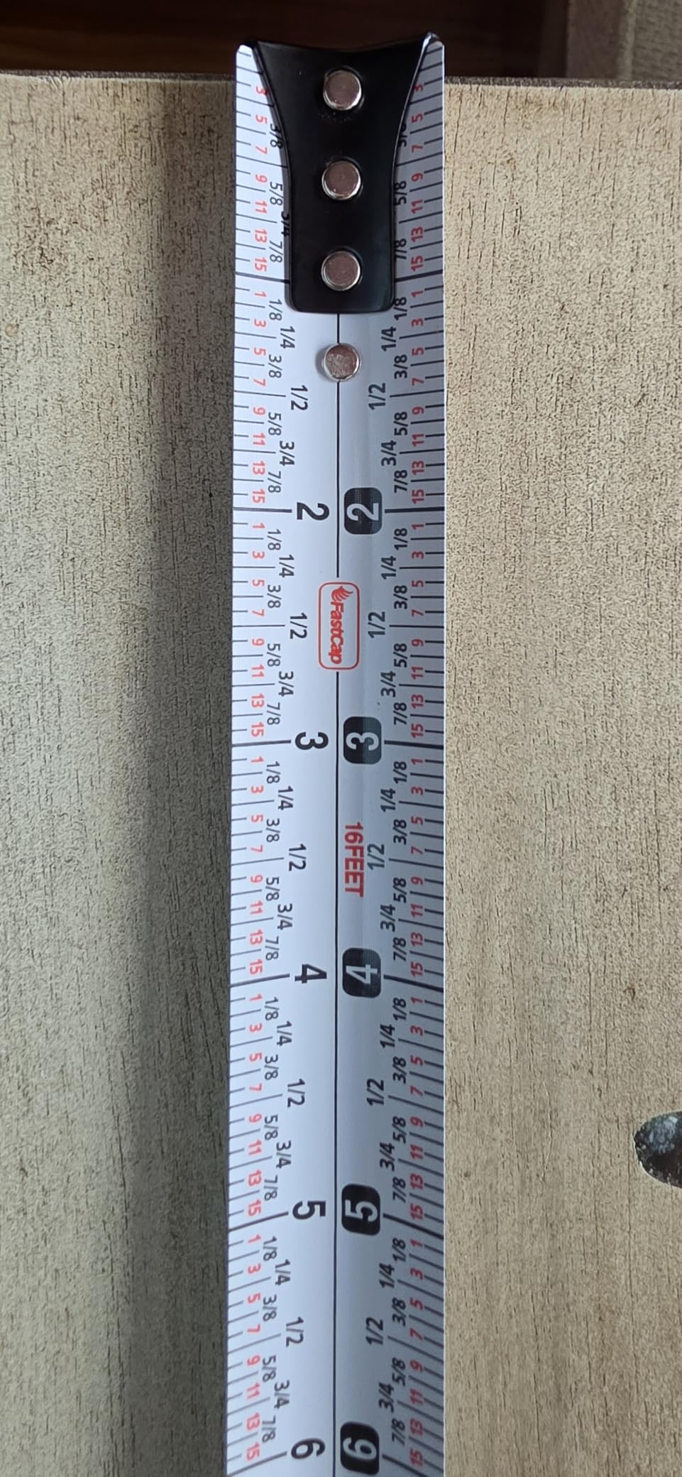 FastCap ProCarpenter Standard Reverse Measuring Tape, 16 Foot customer photo 1