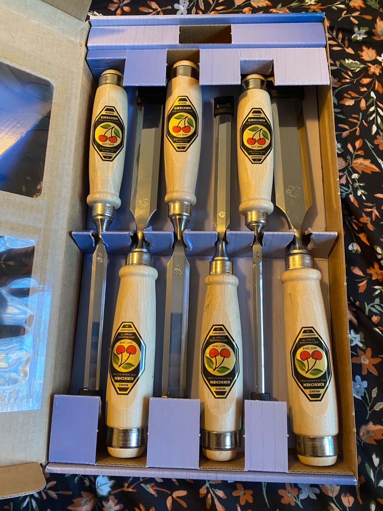 Kirschen 1101000 6-Piece Chisel Set in Wood Box customer photo 2