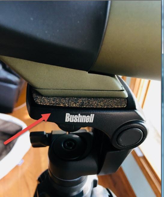 Bushnell Advanced Aluminum Tripod for Optics & Cameras, Black customer photo 1
