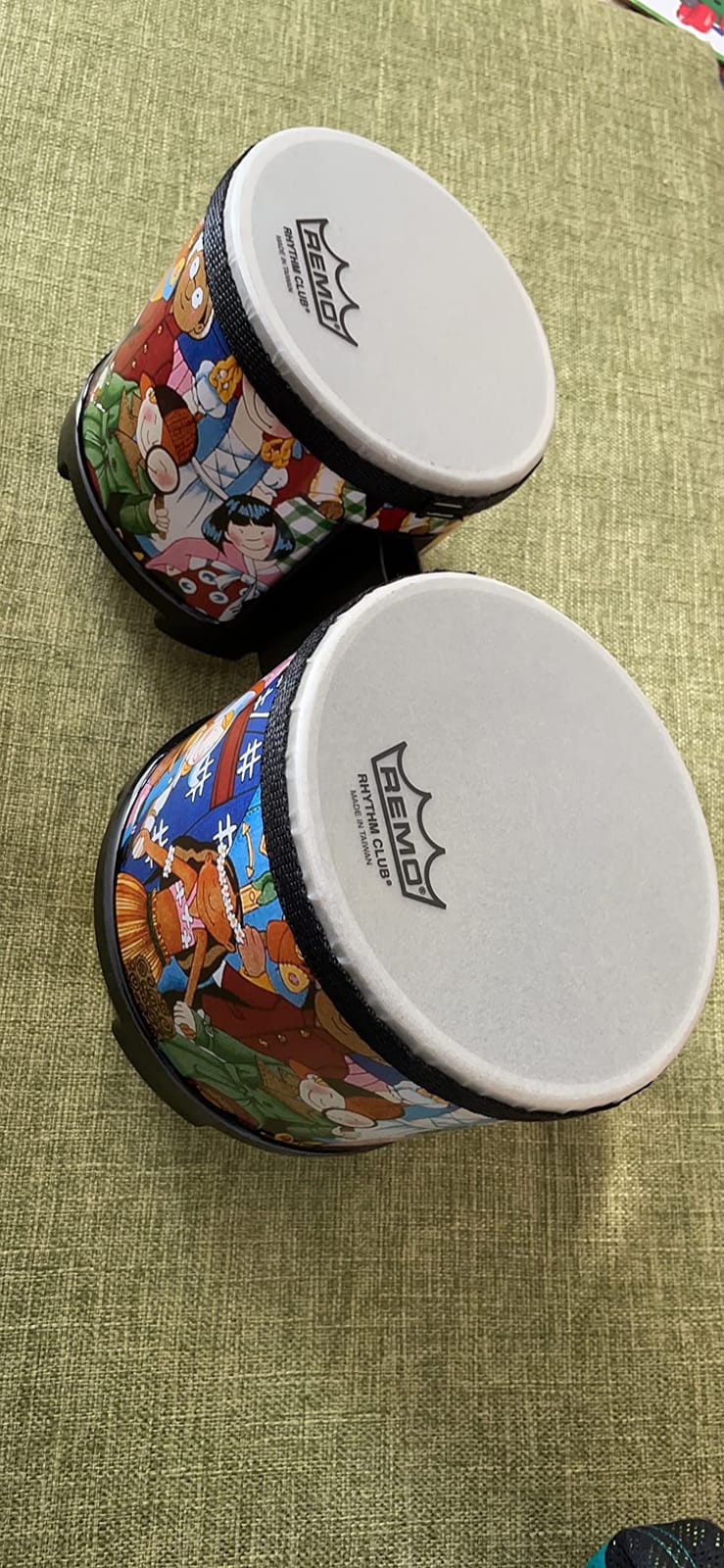 Remo RH-5600-00 Rhythm Club Bongo Drum - Rhythm Kids, 5