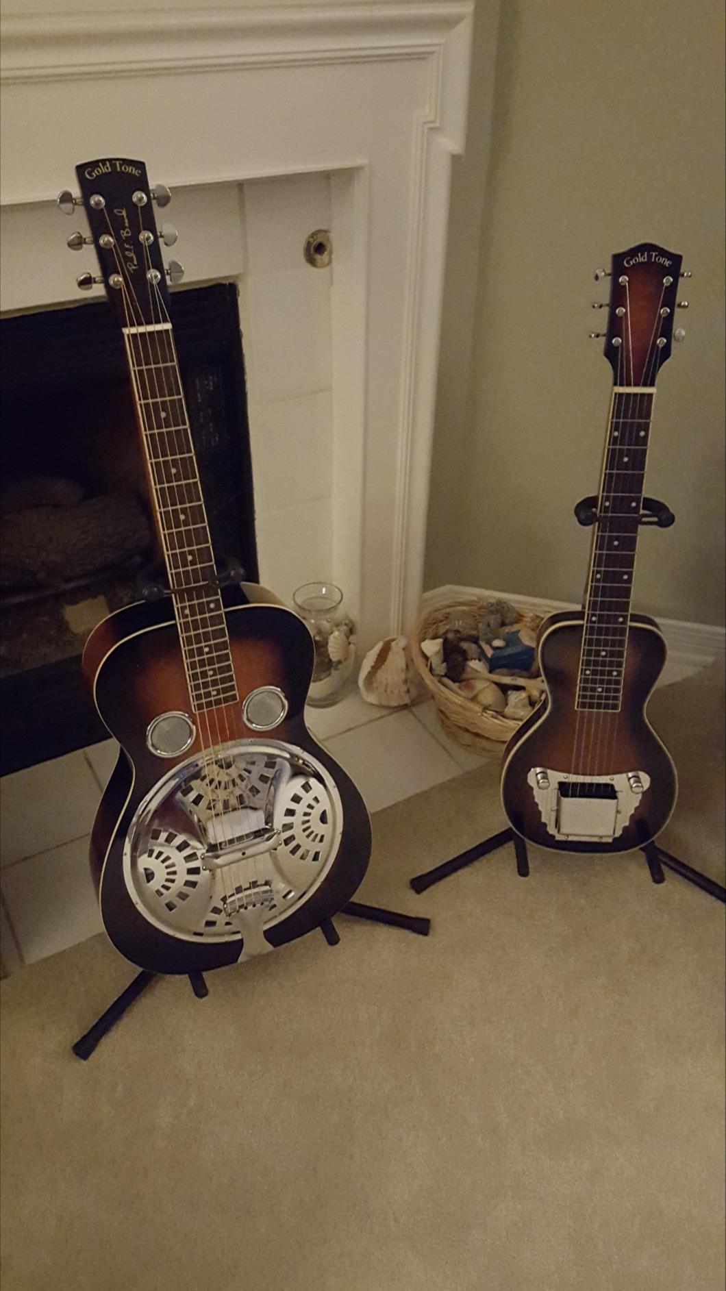 Gold Tone Paul Beard Signature Series PBS Squareneck Resonator Guitar (Vintage Mahogany) customer photo 1