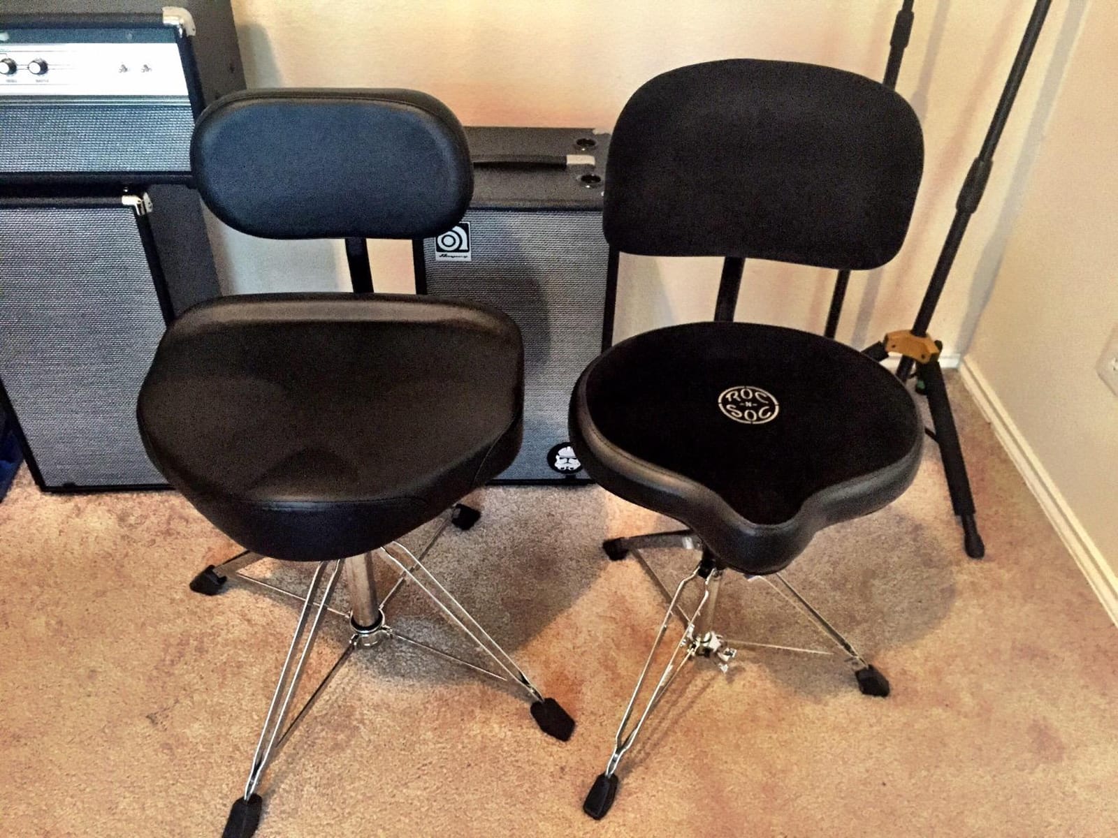 DW Drum Workshop CP9120AL 9000 Series Heavy Duty Air-lift Throne w/ Tractor Seat customer photo 1