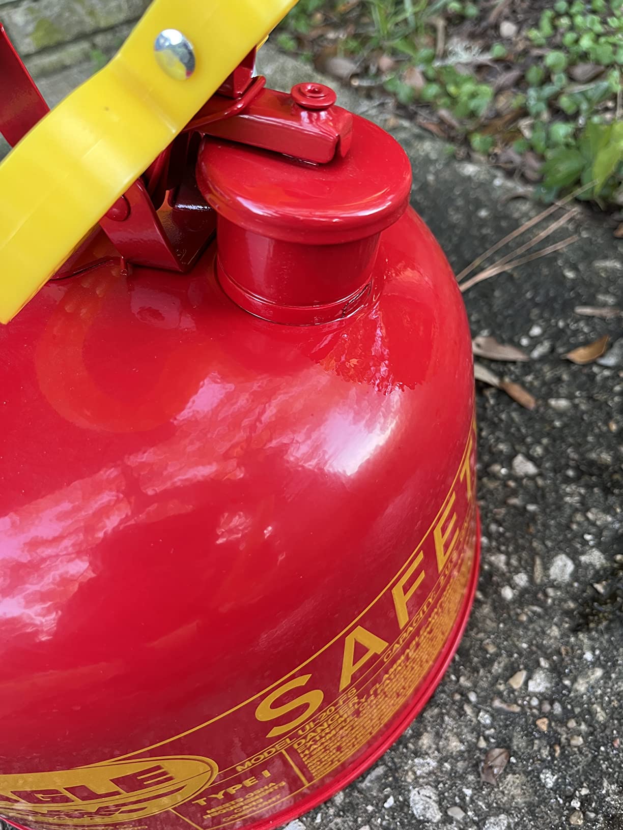 Eagle 2 Gallon Type I Red Safety Gas Can for Gasoline customer photo 1