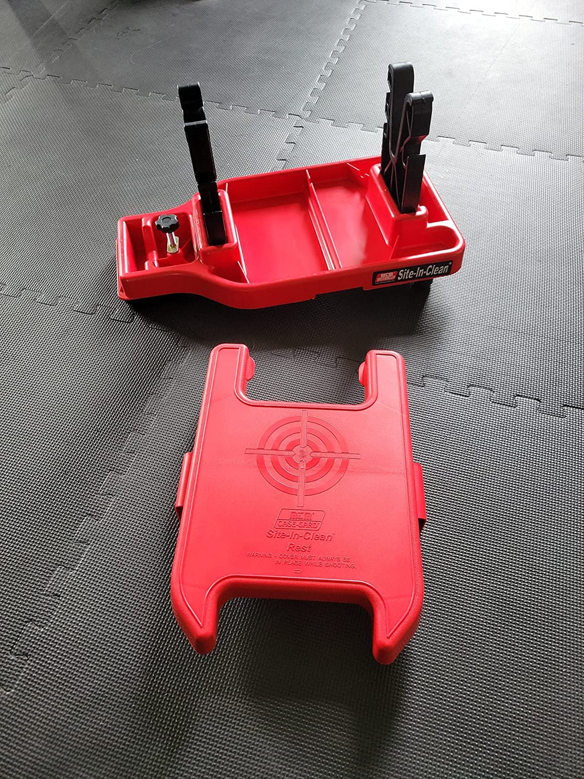 MTM RMC-1-30 Portable Rifle & Maintenance Center, Repair and Range Shooting, Built in Storage for Accessories, USA Made, Red customer photo 1